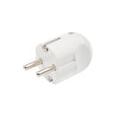 Вилка Евро прямая с з/к 16А белая REXANT 16-0732 (16-0732) 