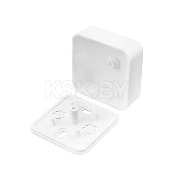 Коробка распаячная ОУ для кабель-канала 50х50х20 мм IP40 (белая) REXANT 28-3073 (28-3073) 