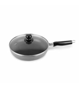 Сковорода с антипригарным покрытием Basic 28х5,5 см с крышкой MR-1200-28 Maestro