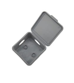 Коробка распаячная ОУ 65x65x50 мм IP54 (УПрк 65*65/45.2.3) REXANT 28-3055