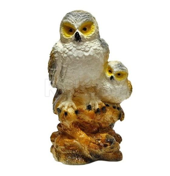Фигура садовая сова с совёнком, 42 см.,арт.сф-245 (СФ-245) 