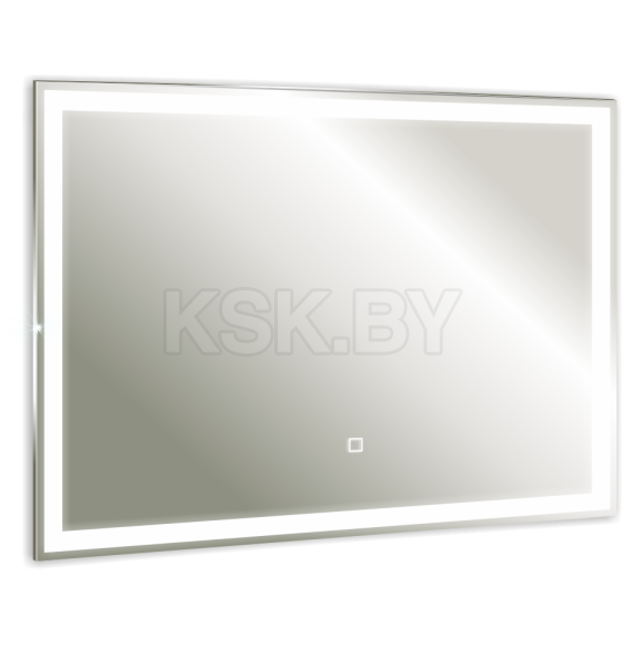 Зеркало с подсветкой Silver Mirrors.Ливия Led 800х600х30мм  (подогрев, часы,сенсорный выключатель) (ФР -00001383) 