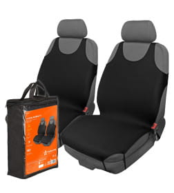 Чехлы-майки "F-1" передние (2 шт.), цвет черный, материал полиэстер AIRLINE