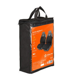 Чехлы-майки "F-1" передние (2 шт.), цвет черный, материал полиэстер AIRLINE