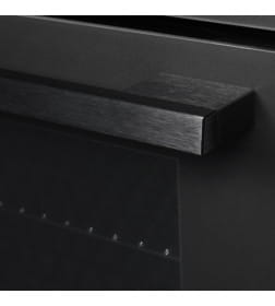 Шкаф духовой электрический ZORG BIL616 black matte