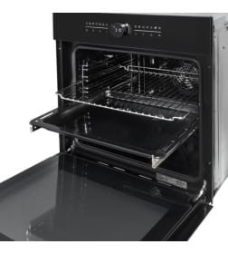 Шкаф духовой электрический ZORG RAV616 black