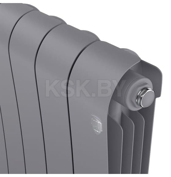 Радиатор биметаллический Royal Thermo Infinity 500 Silver Satin 8 секц. (НС-1630018) 