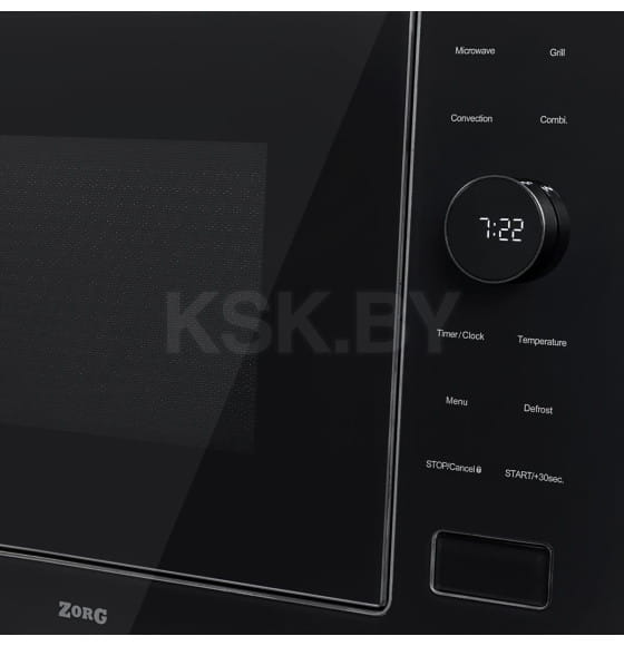 Встраиваемая микроволновая печь ZORG MIO253 S black  (MIO253 S black ) 