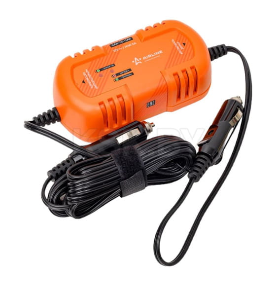 Зарядное устройство от прикуривателя 12В, 5А (предпусковая зарядка CAR-TO-CAR) (AСН-5А-12) 