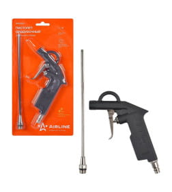 Пистолет продувочный удлиненный (L=215мм) AIRLINE