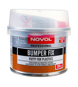 Шпатлевка для пластика BUMPER FIX NOVOL 0.2кг