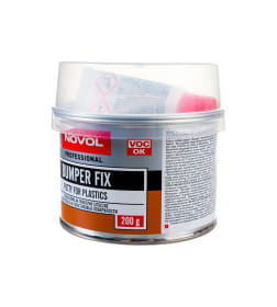 Шпатлевка для пластика BUMPER FIX NOVOL 0.2кг