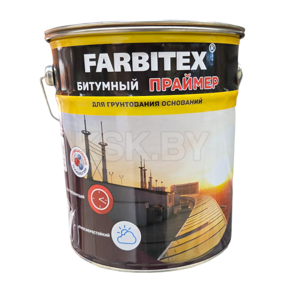 Праймер кровельный (3.5 кг) FARBITEX (Ф0Ж65000/1) 