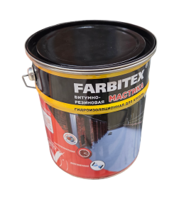 Мастика резиновая (4 кг) FARBITEX