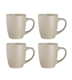 Набор посуды керамической 16 предметов (8 тарелок 26/21 см, 4 салатника 14х8 см, 4 кружки 350 мл/11,8 см) Q97001200