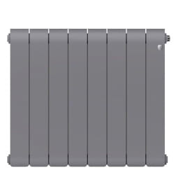 Радиатор биметаллический Royal Thermo Infinity 500 Silver Satin 8 секц.
