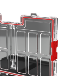 Ящик для инструментов Qbrick System ONE Organizer L-MFI, черный