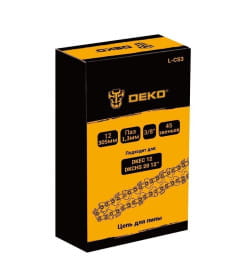 Цепь 30 см 12" 3/8" 1,3 мм 45 зв. DEKO L-CS3 084-2033