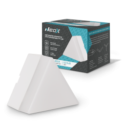 Светильник-коннектор треугольный ДБО-ТР-LINE 10Вт 230В 4000К белый NEOX 4690612037790