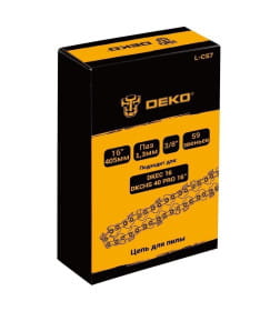 Цепь 40 см 16" 3/8" 1,3 мм 59 зв. DEKO L-CS7 084-2038