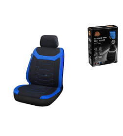 Чехол на сиденье автомобиля универсальный (полиэстер, черно-синий) ARIZONE 40-155005
