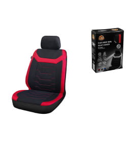 Чехол на сиденье автомобиля универсальный (полиэстер, черно-красный) ARIZONE 40-155004