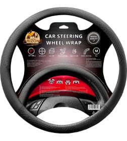 Оплетка на руль автомобиля, размер "M" 37,5x8,5 см ARIZONE 40-155101