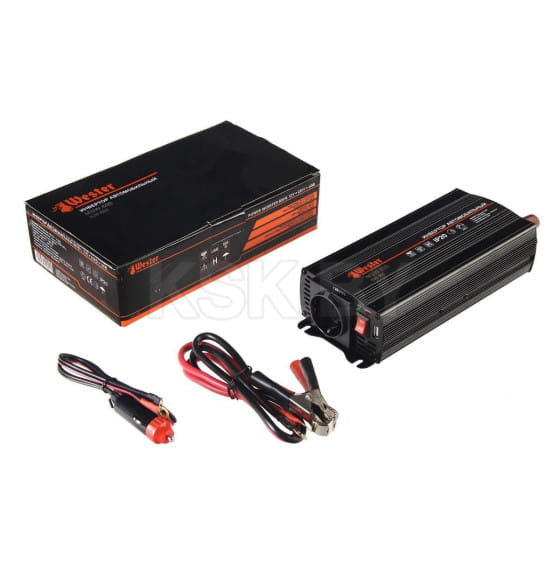 Преобразователь инверторный автомобильный WESTER MSW600 (77427) 