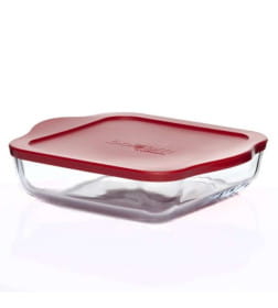 Лоток квадратный 2 л с крышкой PASABAHCE 59034К