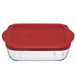 Лоток квадратный 2 л с крышкой PASABAHCE 59034К