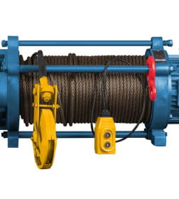 Лебедка электрическая GEARSEN KCD-1000 (1000кг х 100м, 380В)