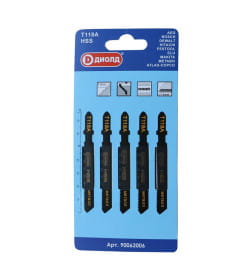 Полотно для лобзика по металлу ДИОЛД T 118 A 90062006