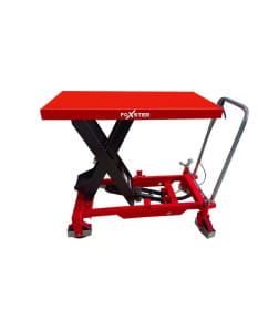 Подъемный стол FOXSTER TF 100, нагрузка 1000 кг, высота подъема 1000 мм, размер платформы 1000 х 510 мм
