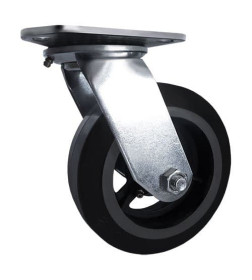 Колесо поворотное  черная рез. D 150 нагрузка 230 кг SCd 63