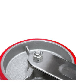 Неповоротная колесная опора Longway б/г полиуретан FCp 80