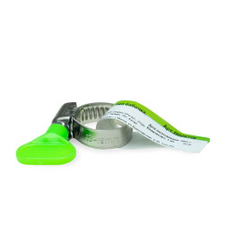 Хомут червячный (13-19 мм), ширина 9мм, тип бабочка, НЕРЖ.СТАЛЬ, W2, ЕКТ (с этик./1шт)