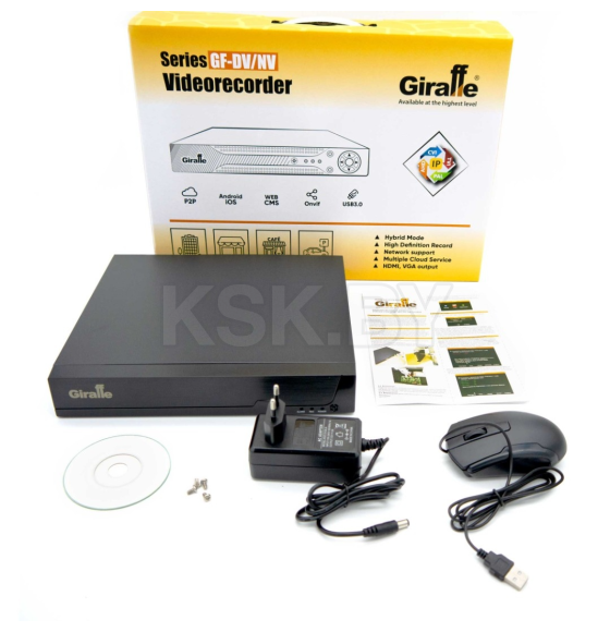 Гибридный видеорегистратор GF-DV08501 (НФ-00002528) 