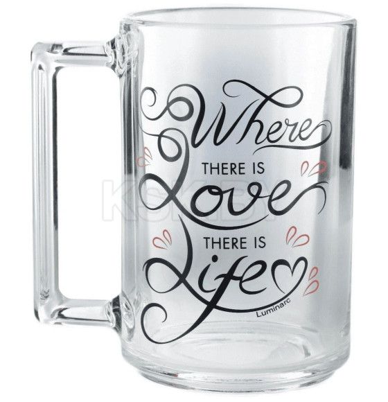 Кружка "Fitness Tea & Coffee mix" 320 мл LUMINARC P8684 (93920) 