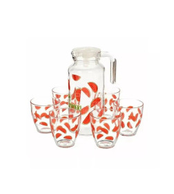 Набор питьевой "Арбуз Джангл" (7 предметов) PASABAHCE 95972BD