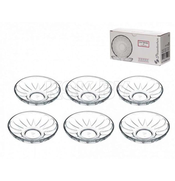 Набор блюдец (6 шт.) PASABAHCE 54451 (00103783) 