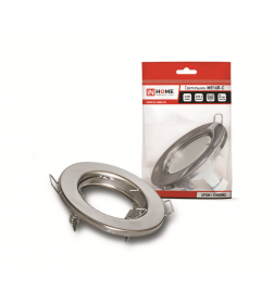 Светильник встраиваемый MR16R-standard RC металл под лампу JCDR GU5.3 12/230В хром IN HOME 4690612012117