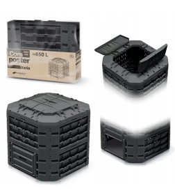 Компостер Compogreen Vario 650L, черный