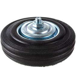 Колесо на ось, черная резина Longway C 54