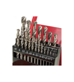 Набор сверл по металлу 1-10 мм HSS (19 шт.) Вихрь 73/10/6/18