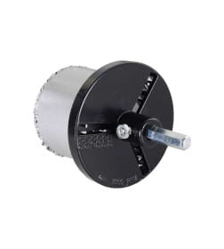 Набор коронок алмазных по керамической плитке 33-73 мм (4 шт.) Вихрь 73/10/9/4