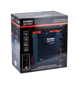 Опрыскиватель аккумуляторный Elitech ОСА 12