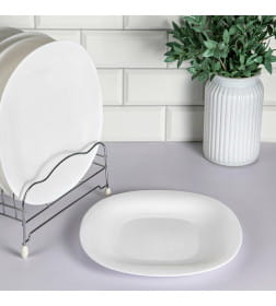 Набор тарелок обеденных "New Carine White" 27 см (6 предметов) LUMINARC H5604 (N6804)