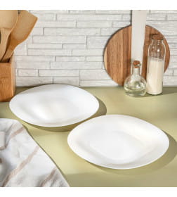 Набор тарелок обеденных "New Carine White" 27 см (6 предметов) LUMINARC H5604 (N6804)