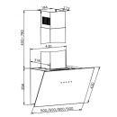 Вытяжка кухонная ZORG NERO 1260 60 S белая (NERO 1260 60 S WH) 