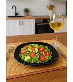 Набор тарелок десертных "New Carine Black" 19 см (6 предметов) LUMINARC L9816